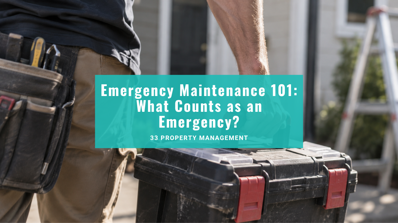 Emergency Maintenance 101: What Counts as an Emergency?